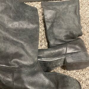 Stylish Black Leather Boots